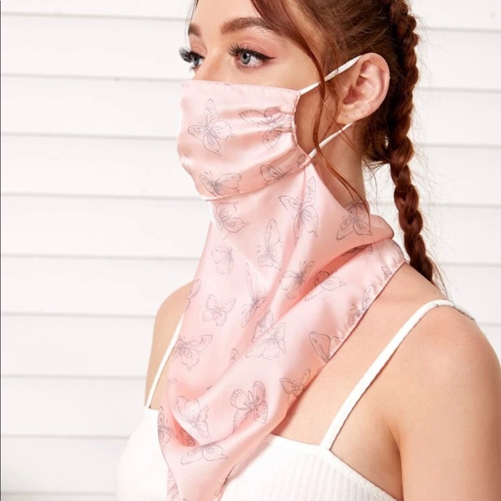 Face mask scarf 3in1